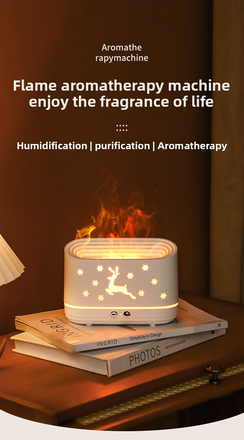Grazioso umidificatore a forma di animale con luce d'atmosfera che cambia colore - Nebbia fredda da 1,5 l alimentata tramite USB per stanze piccole, decorazione da scrivania (bianco)_voghion.com
