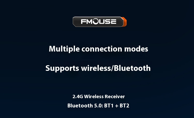Wireless Mouse – Bluetooth & 2.4G Dual Mode, 2400DPI Adjustable, Ergonomic Silent Click, 4-Way Scroll Wheel For Laptop/PC_voghion.com