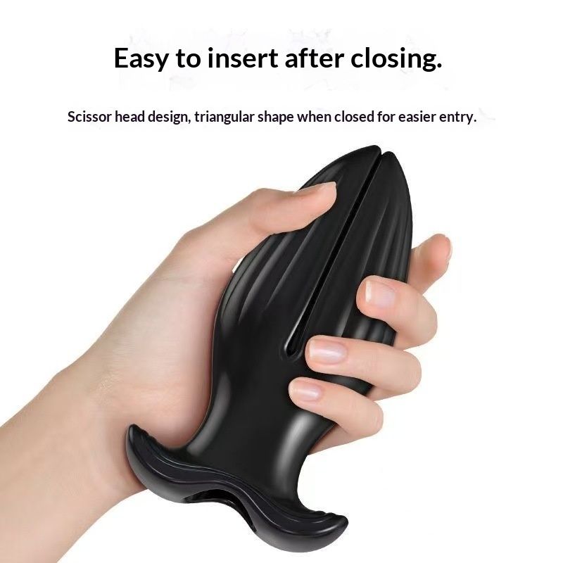 luckyqqyp Espansione per plug unisex, per pulizia anale e lombare, clistere, design SM cavo_voghion.com