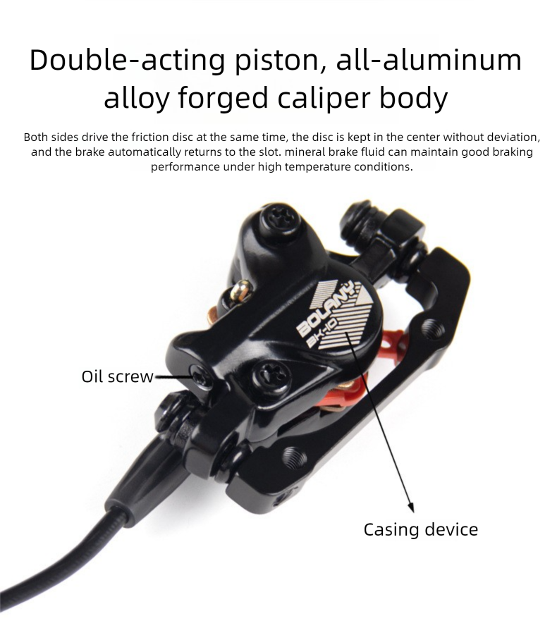 BOLANY Mountain Bike Oil Bicycle Hydraulic Disc Dual Piston Brake Accessories_voghion.com