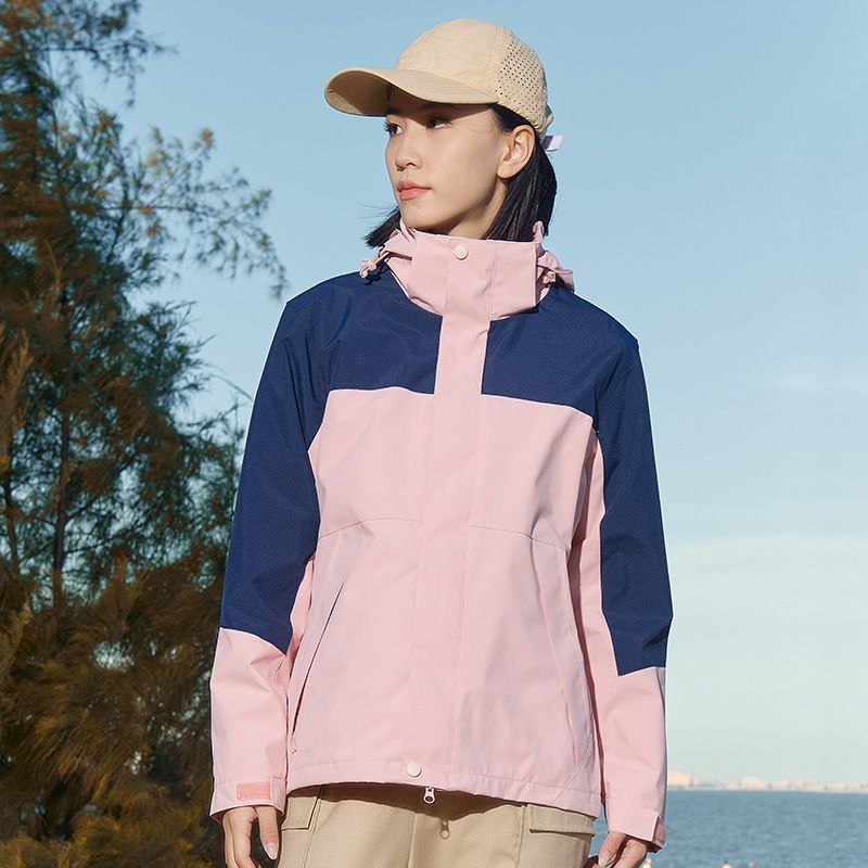 New Three-in-One Jacket For Men Women, Windproof Waterproof, Casual Two-Piece Set, Detachable Outdoor Skiing And_voghion.com