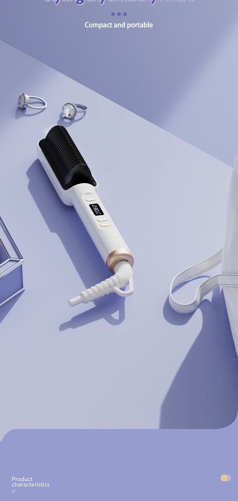 New Direct Negative Ion Straightener Does Not Hurt Hair, Lazy People, Straight and Dual purpose Clipper Electric Curling_voghion.com