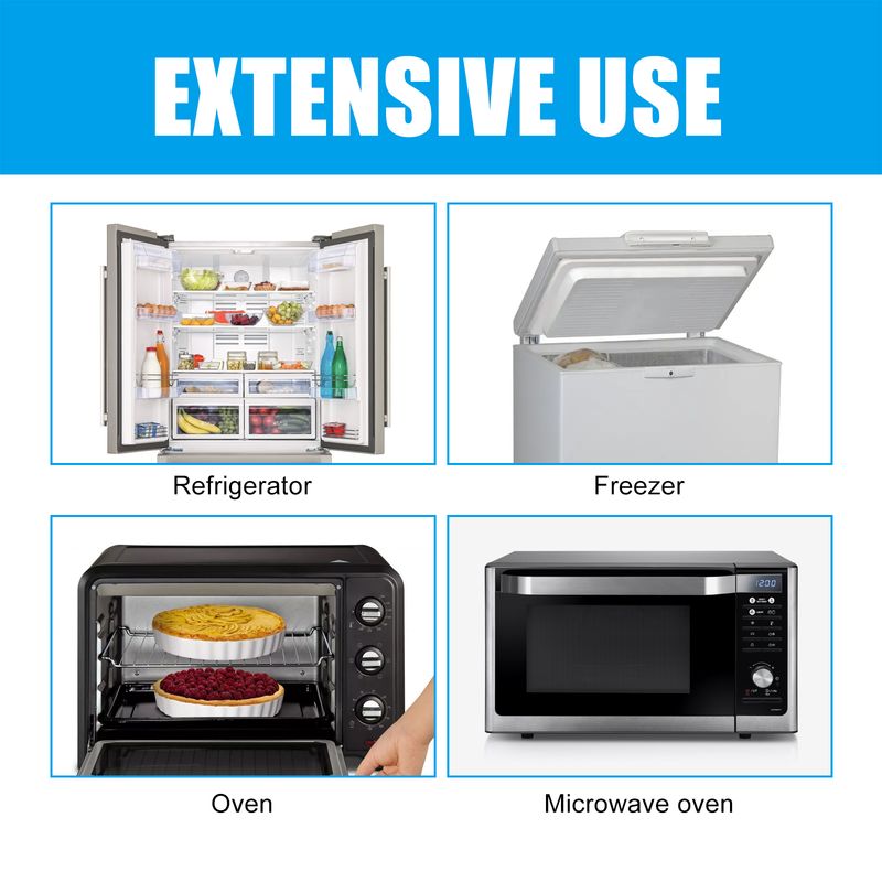 Jakehoe Refrigerator Cleaning Sheet Refrigerator Microwave Oven To Remove Oil And Odor Multi-Purpose Cleaning Sheet_voghion.com