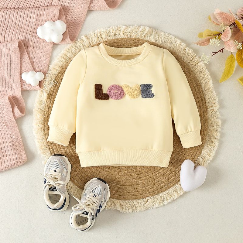 2024 Abbigliamento per bambini e neonati, stile sportivo casual, asciugamano, ricamo, felpa con cappuccio, pantaloni, set_voghion.com