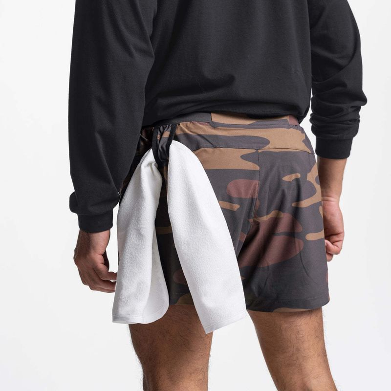 Shorts de gimnasio de 12,7 cm para hombre: malla transpirable para entrenamiento de verano (tejido elástico, secado rápido y ligero)_voghion.com