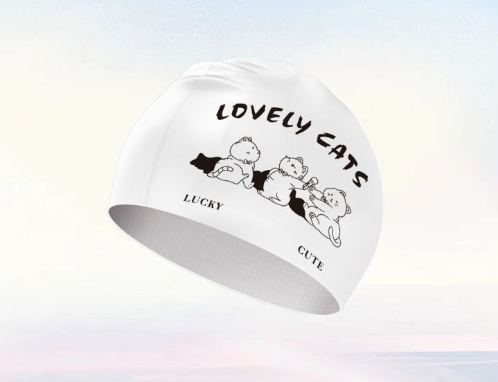 Masque de natation universel en silicone pour enfants et adultes, tendance, pour femmes, cheveux longs, étanche, confortable, antidérapant_voghion.com