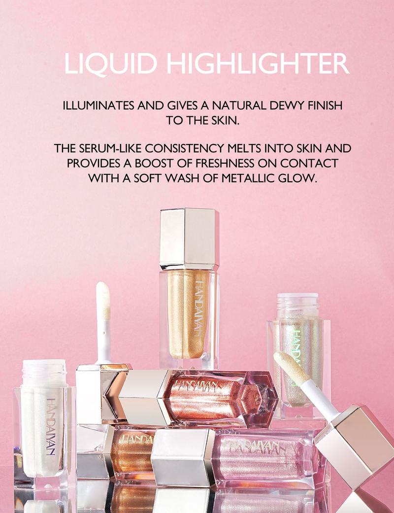 Highlighter Face Shadow Pearl Brightening Liquid Lidschatten-Flüssigkeit_voghion.com