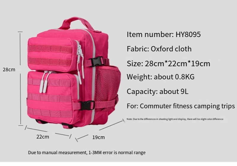 Mochila mini para niñas de 9L, mochila multifunción, mochila deportiva para fitness, montañismo y senderismo_voghion.com