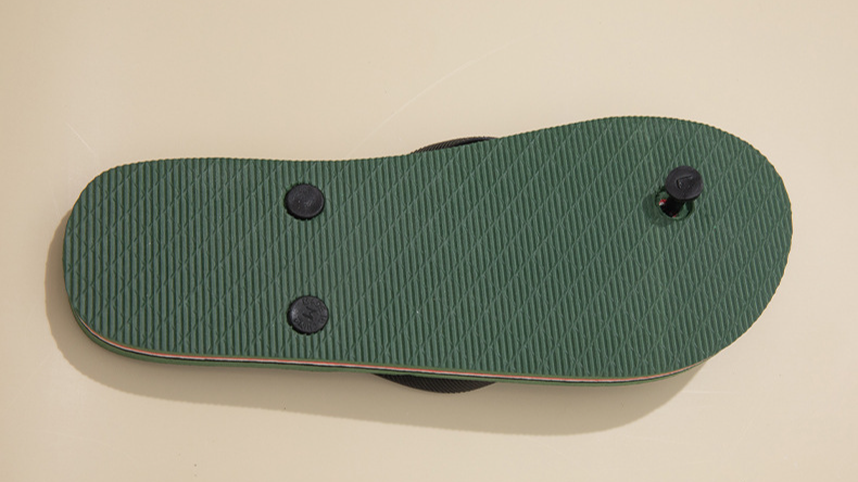 Sandale plate pentru bărbați, confortabile și elastice, potrivite pentru pantofii de acasă, vacanțe, stațiuni și plajă._voghion.com