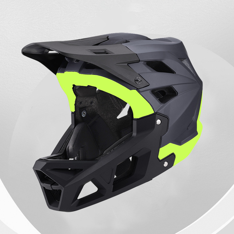 Mountainbike Offroad Hjelm Racing Konkurrence Downhill Voksen Full-Hjelm Cykelhjelm_voghion.com
