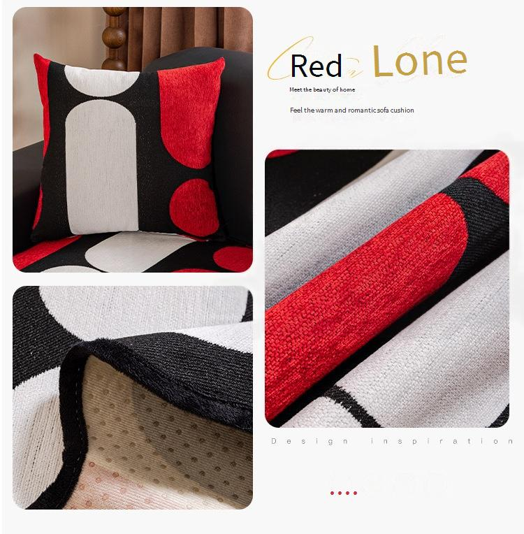 Irregular Shape Sofa Cushion - All-Season Dopamine Color Seat Cover (Non-Slip Universal Fit For Sectional/L-Shaped Sofas Washable & Durable)_voghion.com