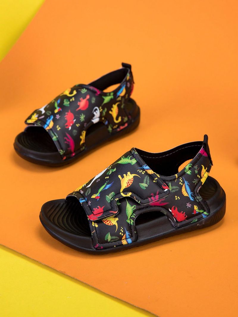 Male Baby Cartoon Comfortable, Fashionable, Casual, Lightweight And Trendy Sandals Suitable For Summer_voghion.com