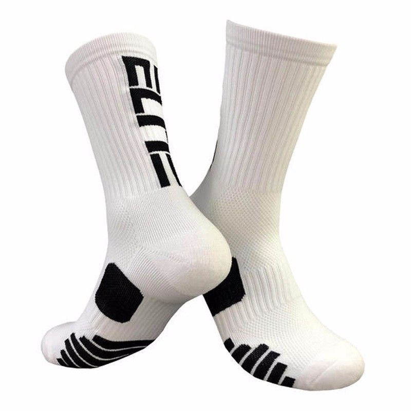 Elite Performance Basketball Socks For Men & Women - Moisture-Wicking, Anti-Slip, Cushioned With Terry Sole - Mid-Calf Athletic Socks For Running_voghion.com