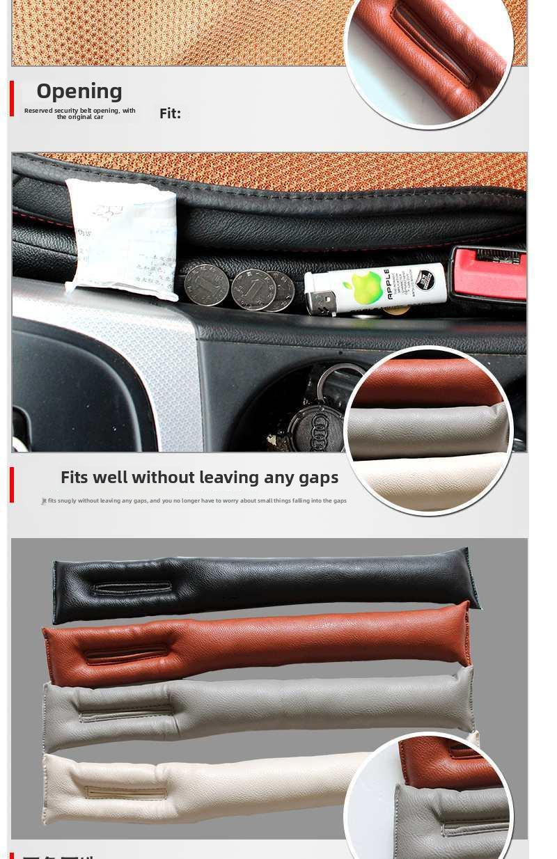 seat Gap Car Interior Products Seat Edge Seam Strip Plug Leak Proof Clip_voghion.com