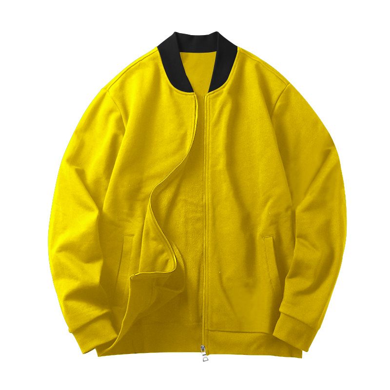 Men's outerwear Spring and Autumn Korean style trendy Youth casual versatile plus size loose baseball jacket_voghion.com