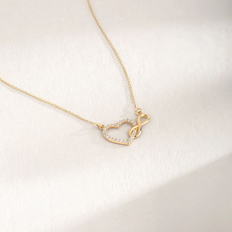 Collares colgantes en forma de corazón de plata esterlina ROXI de moda, collar de clavícula fino con circonita brillante para madre, novia, amante, collar para mujer_voghion.com