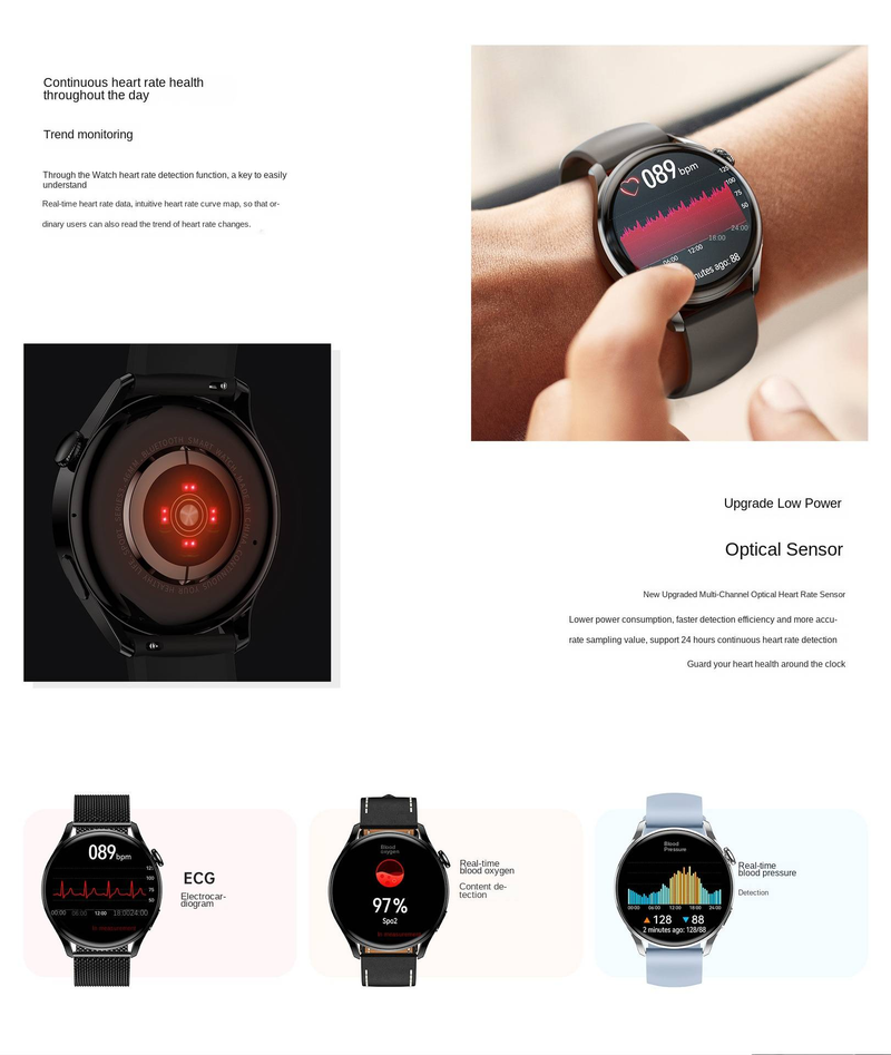 Huaqiangbei GT3Pro intelligent Bluetooth-opkaldspulsmåling med offline betalingsadgangskontrol NFC-sportsur_voghion.com