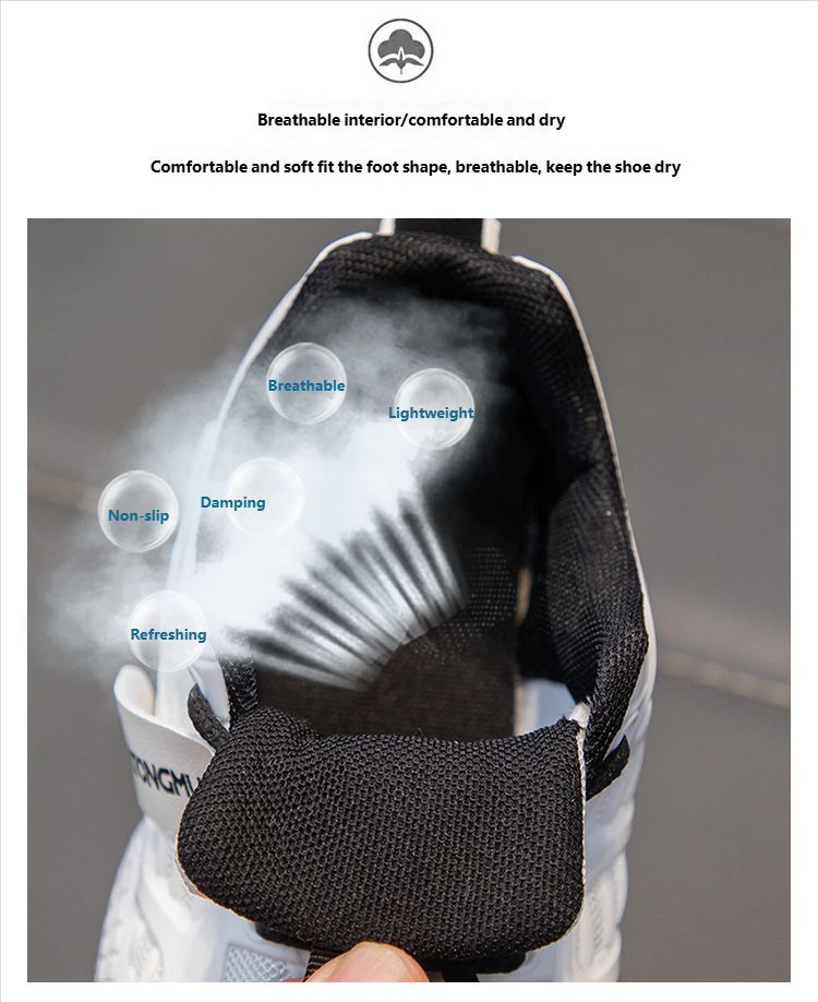 Boys' Soft-soled Casual Shoes For Medium-sized Children._voghion.com