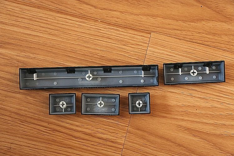 Lei Bo Einzelne transparente V500 Nical-Tastatur_voghion.com