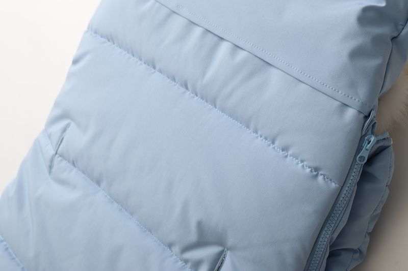 Saco de dormir de invierno para bebés con forro polar, grueso y cálido, para recién nacidos y niños pequeños, mezcla de poliéster suave._voghion.com