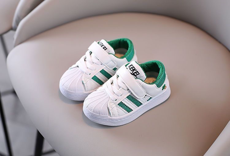 Chaussures de sport pour enfants, style printemps 2025, semelle souple, pour garçons de 1 à 5 ans, chaussures décontractées respirantes à bout coquille pour filles_voghion.com