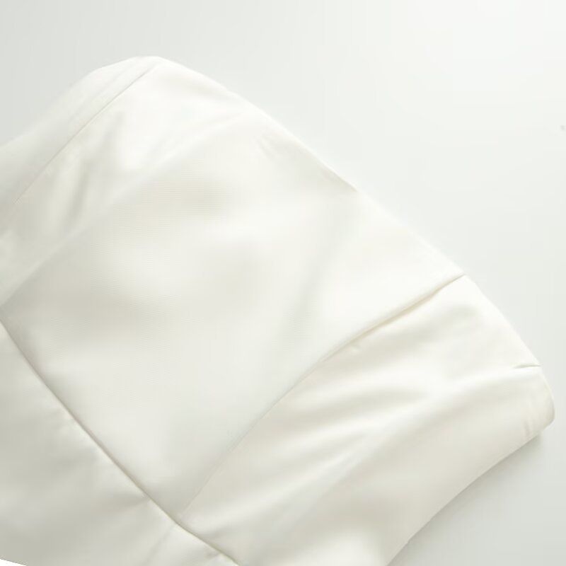 Roupas femininas elegantes, conjunto de saia longa de renda e cintura alta - top curto com ombros de fora e vestido longo fluido, conjunto de duas peças, corte slim formal/festa_voghion.com