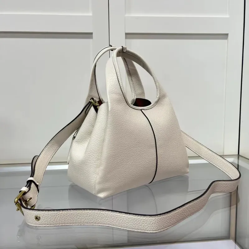 Designer Lana Schulter 23 Korb Handtasche Magnetverschluss Umhängetasche Stofffutter Taschen Geldbörse_voghion.com