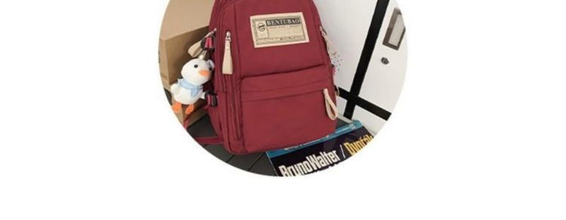 Mochila sencilla y atractiva para exteriores, portátil, para hombres y mujeres, ideal para estudiantes de primaria, secundaria y universidad._voghion.com