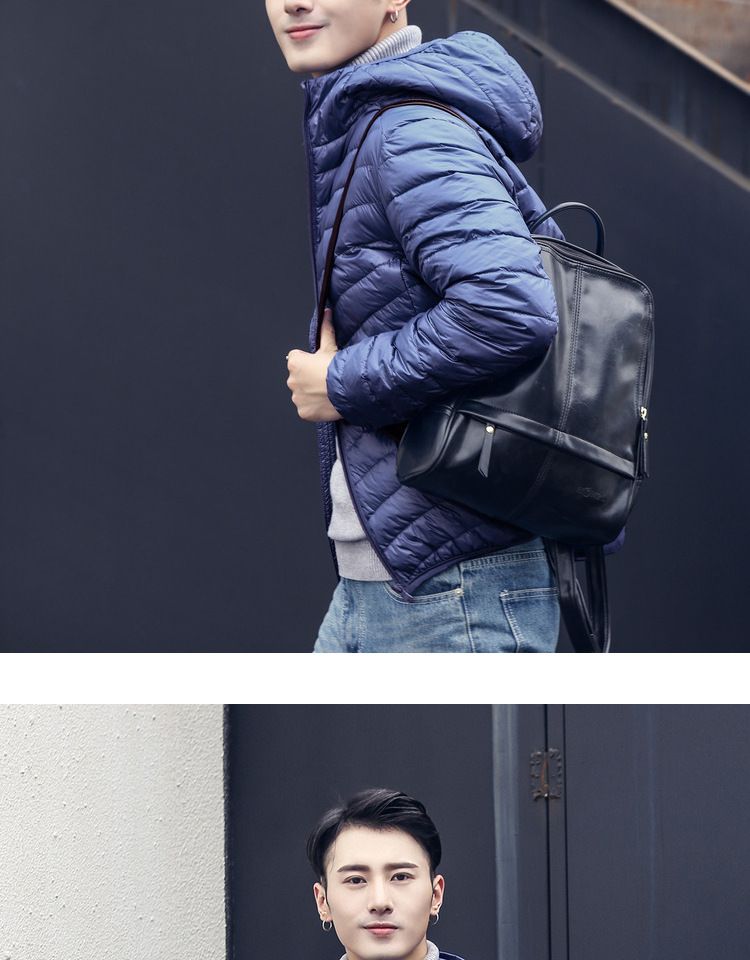 Minimalist Men's New Lightweight Down Jacket Men's Hooded Winter Coat Plus Size Men's Clothing_voghion.com