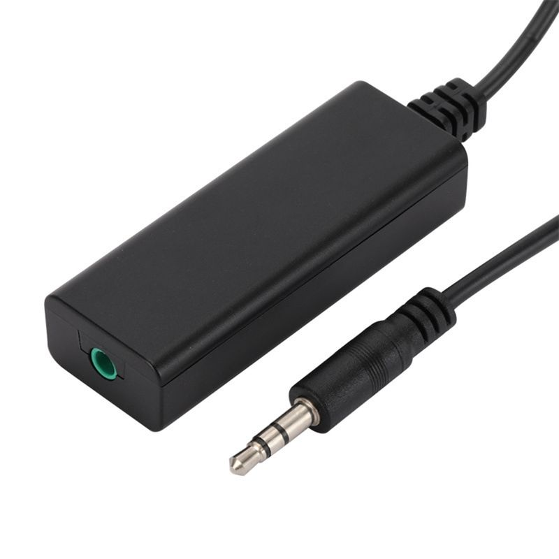 Isolatore Riduzione Intelligente Eliminazione del Ronzio Interfaccia da 3,5 mm Car Stereo Sstem Aux Audio Noise Reducer Filtro Casa_voghion.com