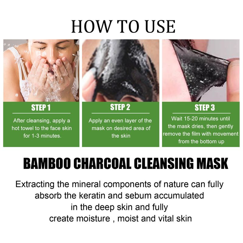 Crème pour enlever les points noirs du nez, bandes nasales exfoliantes, nettoyage en profondeur, rétrécissement des pores, points noirs du nez, autocollants pour enlever les points noirs, soins de la peau, maquillage_voghion.com