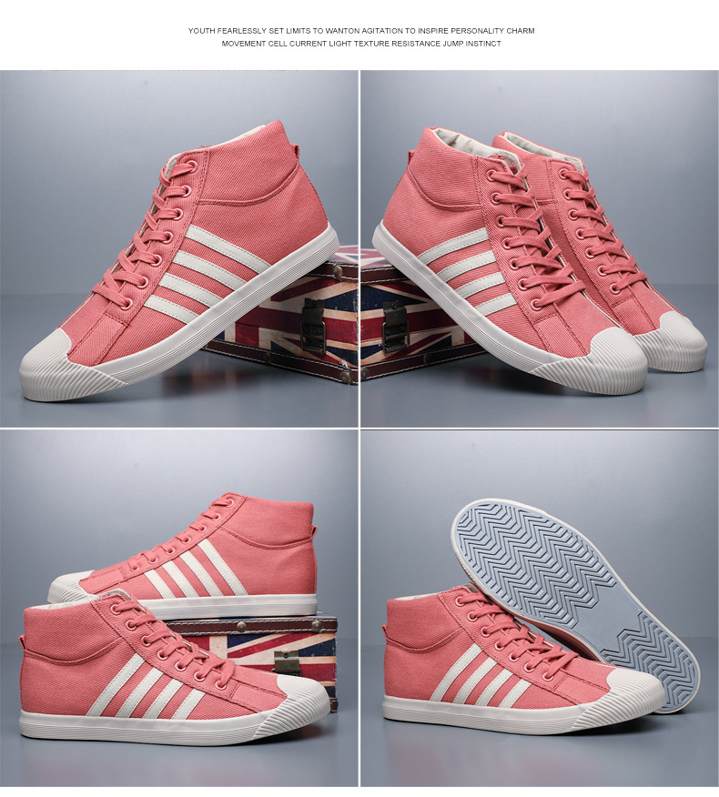 2024 Baoda 21264 High Gang Herren Segeltuchschuhe_voghion.com