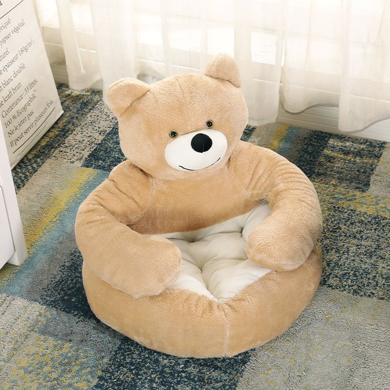 Bear Hug All-Season Semi-Enclosed Warm Sleeping Mat Cat Bed Dog House Pet Nest_voghion.com