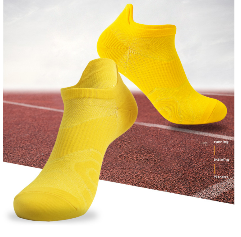 Outdoor Sports Socks For Men And Women, Fitness Running Socks, Thin Short Socks, Shallow Mouth Summer Socks, Quick Drying Breathable Boat Socks_voghion.com