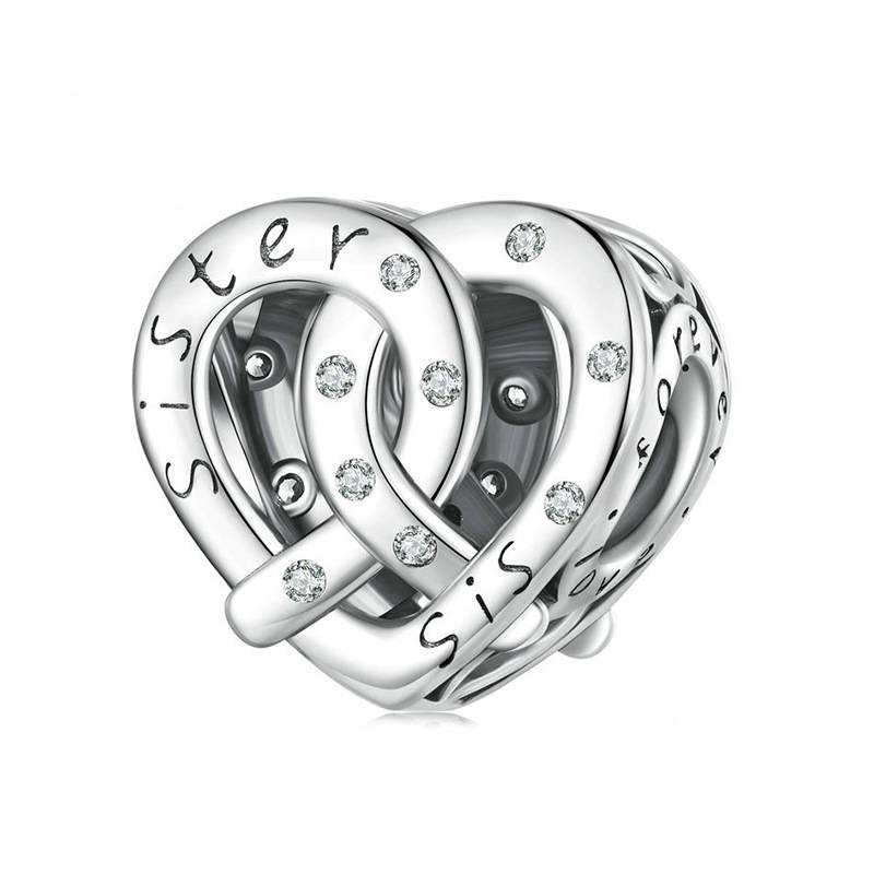 Jewelry Findings & Components Classic Pink Mom Pendant Alloy Happy Birthday Beaded DIY Bracelet_voghion.com