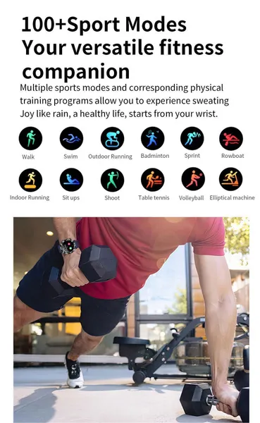 New AI Smart Watch For Men&Women – Blood Glucose/Lipid/Uric Acid Monitor ECG+PPG Health Tracker Display Fitness Smartwatch With Medical Diagnosis_voghion.com