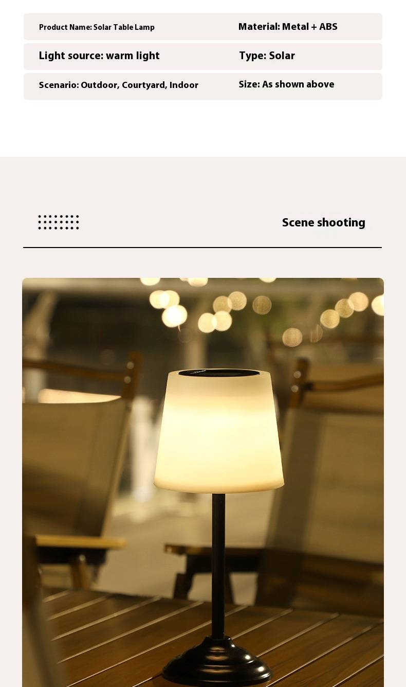 Lanterne solaire LED – Lampe de jardin décorative d'intérieur/extérieur avec capteur automatique, blanc chaud pour terrasse, allée et festivals_voghion.com