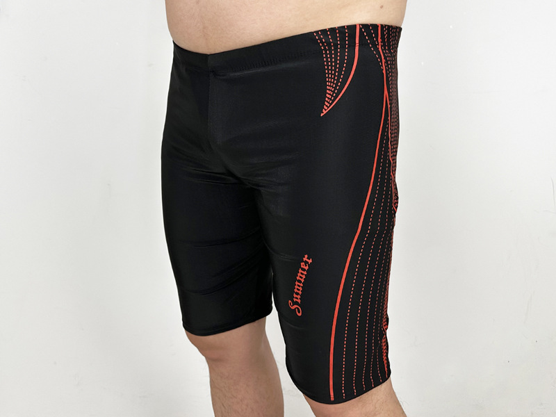Men's 5-point with long legs, covering the flesh, showing slimness, preventing embarrassment, breathability, quick_voghion.com