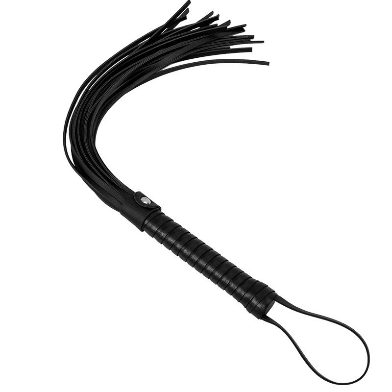 SM Loose Small Circle Practice Tool per principianti Frusta rosa nera Giocattoli sessuali per adulti_voghion.com