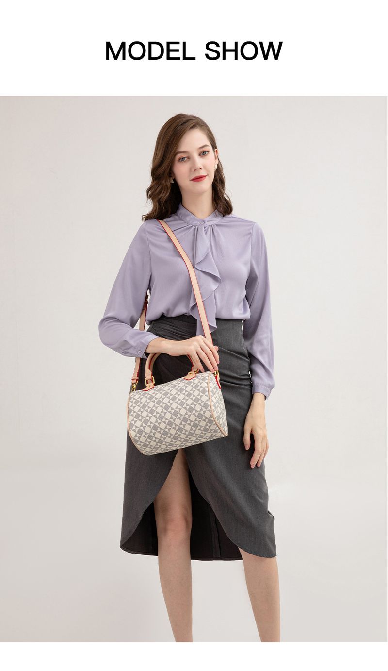 Damentaschen Boston Bag Neue Nano Kleine Kissentasche Speedy20 Retro Vielseitige Schultertasche aus echtem Leder für Damen_voghion.com