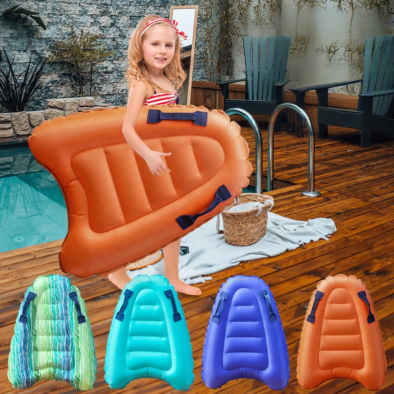 Inflatable Surf Board Premium PVC Paddle Board For Kids Beginners Water Sports Toy For Beach Pool Lake_voghion.com