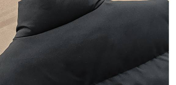 Unisex-Weste mit Stehkragen – Leichte, ärmellose Winter-Pufferjacke für Streetwear und Lagenlook (Schwarz/Grau/Creme, M-4XL)_voghion.com