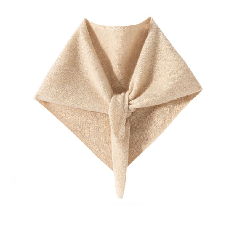 Herbst/Winter: 100 % reines Kaschmir, kleines Dreiecks-Stricktuch für Damen, Halswärmer, Schal, Oberbekleidung, direkt vom Hersteller_voghion.com