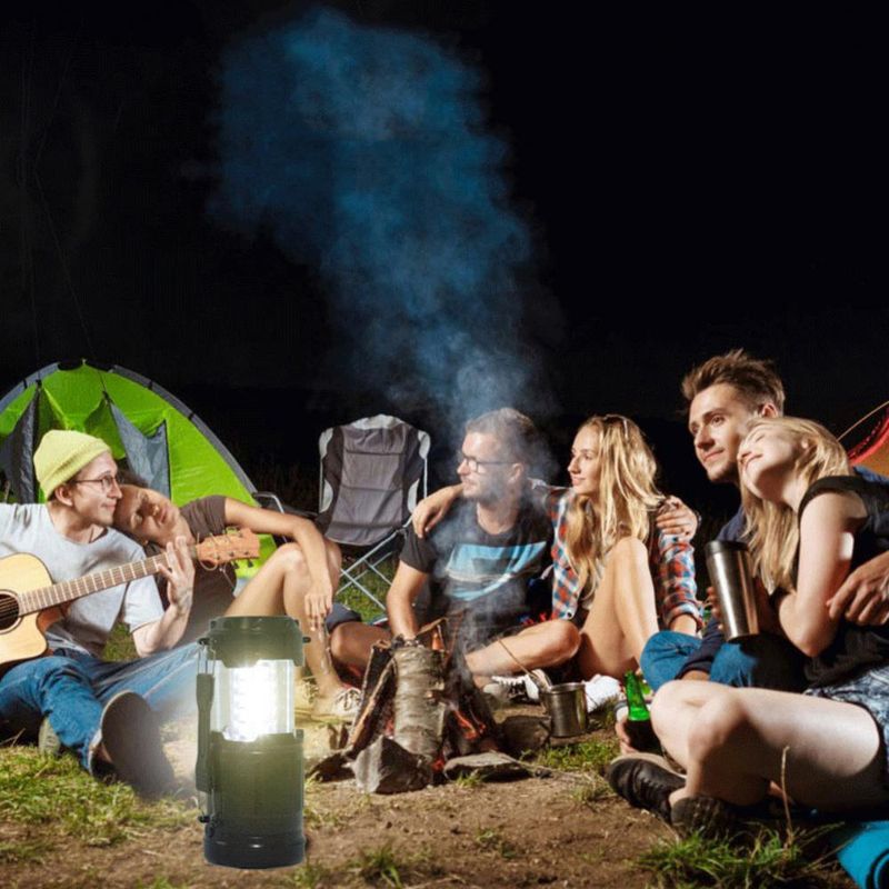 LED Zeltlampe Wasserdicht Camping Licht Stromversorgung durch 3 * AA Batterie Notlicht Tragbare Laterne Arbeitsbeleuchtung Taschenlampe_voghion.com