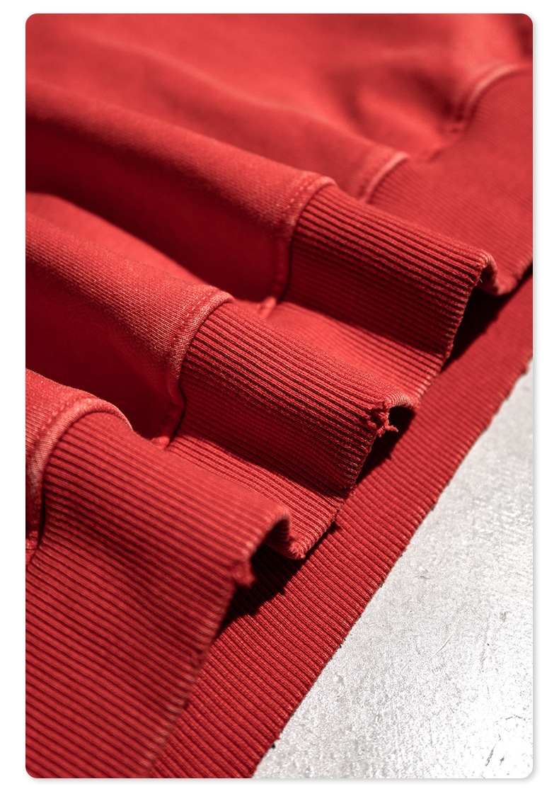 Herrenbekleidung Kapuzenpullover mit verwaschenem Batik-Print, Retro-Street-Chic, Baggy-Top_voghion.com