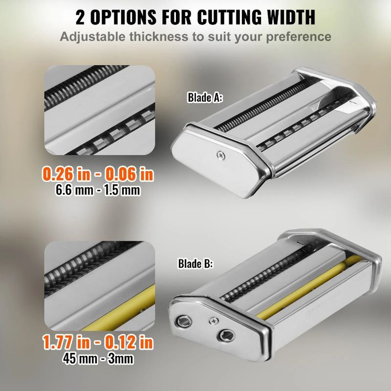Maker 9 Thickness Electric Steel Pasta Noodles Maker Cutter Adjustable Rollers Mak Noodle Machine And Settings Stainless Pasta_voghion.com