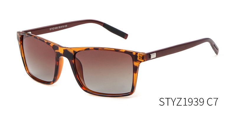 Polarized sunglasses men's senior sense of large frame show face small summer UV protection_voghion.com