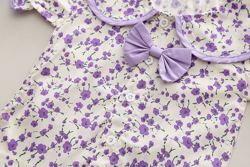 Ensemble deux pièces à manches courtes pour filles et enfants, vêtements d'été tendance, nouvelle collection 2024_voghion.com