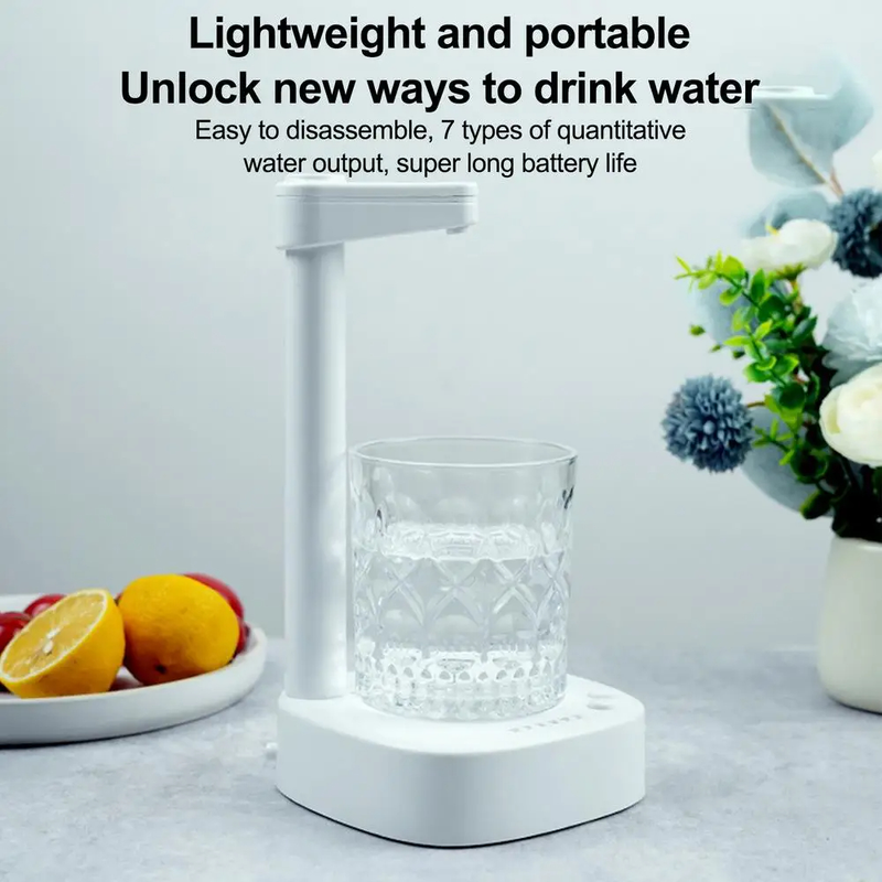 Desktop Water Dispenser Drinking Water Dispenser With 7 Water Outputs Camping Necessities For Computer Desk Meeting_voghion.com
