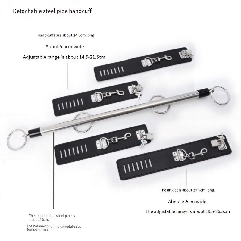 Sex Products Fun Handcuffs Adult Toys Handcuffs Couple Supplies Performance Props Restraints Fixed Belt Locks_voghion.com
